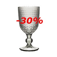 Servizio bicchieri vetro fumé 6pz art 3-60-621-0005 diam8x17h €49-30%=34,30