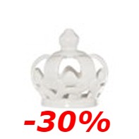 Corona ceramica con LED art AC-10 diam11x10h €14-30%=9,80
