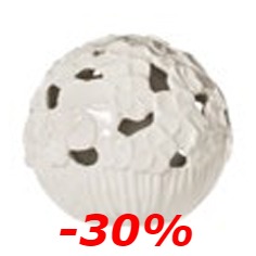 Sfera ceramica con LED art AC-17 diam15x13h €25-30%=17,50