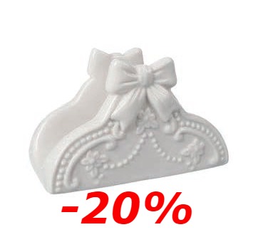 Portatovaglioli ceramica Coccole di Casa art JM10240 12x5x7h €8-20%=6,40