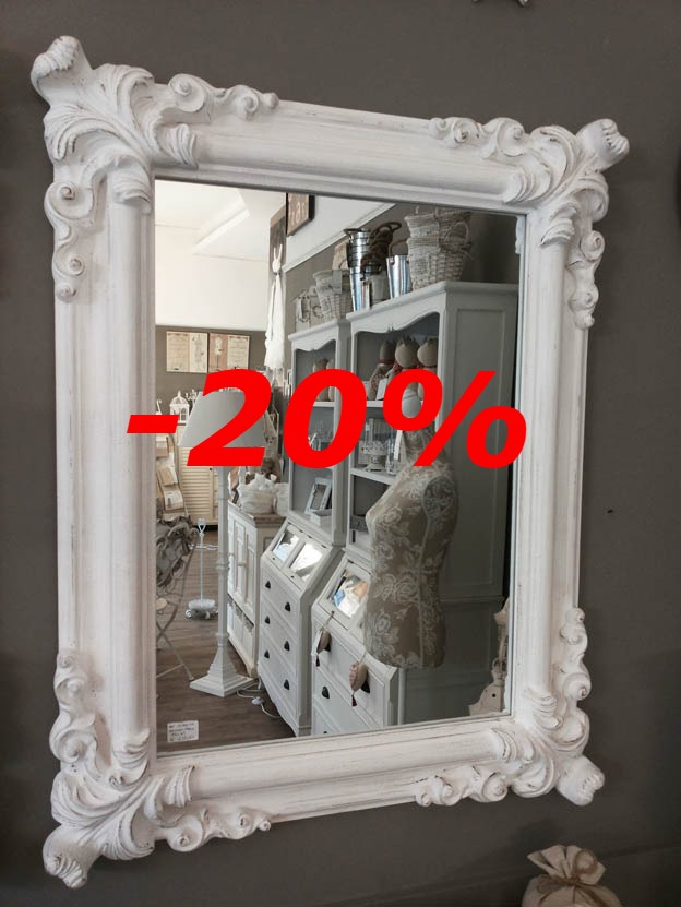 Specchio Coccole di Casa art AC82103 75x95h €299-20%=239,20