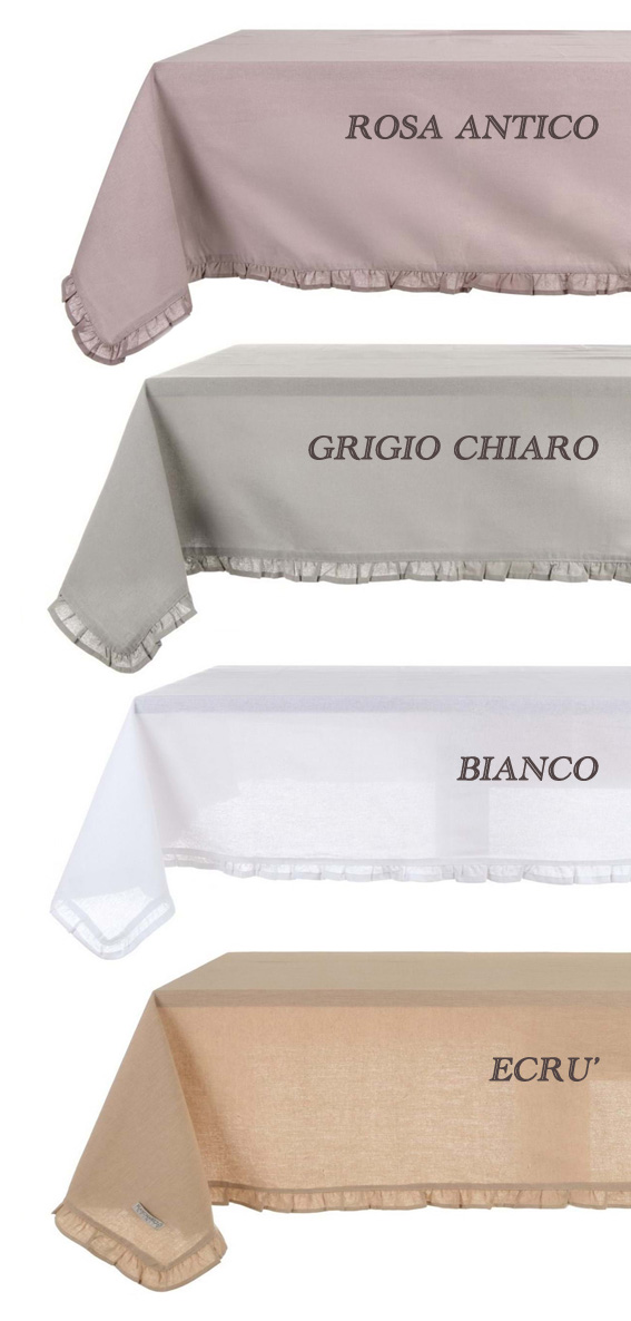 Tovaglia Blanc Mariclò serie Infinity art A2513699 150x200cm €49,90