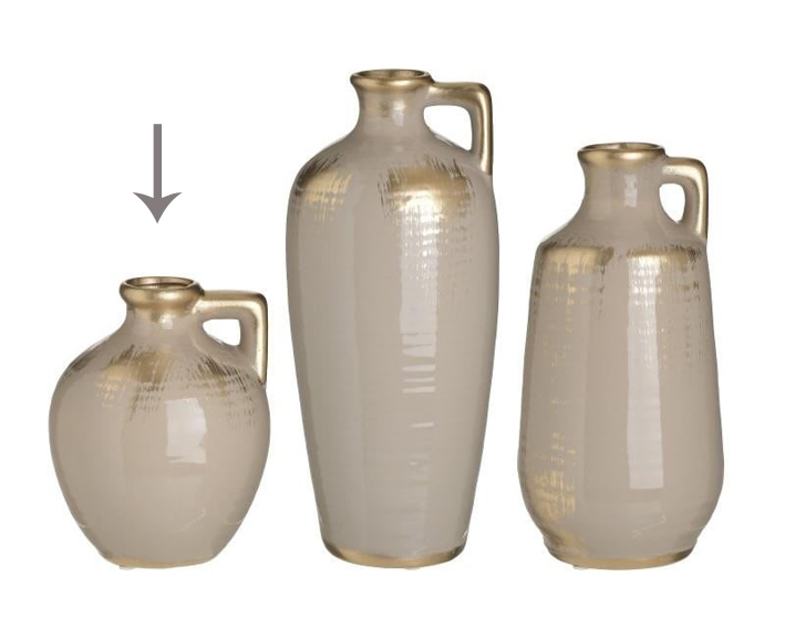 Vaso art 3-70-481-0017A ceramica diam15x18h €32