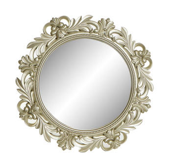 Specchio ES-187277A acrilico color oro diam52cm €29