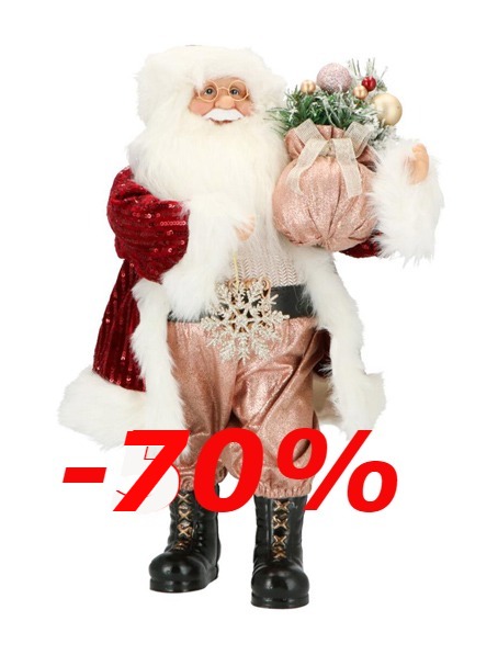 Babbo Natale art 222869 23x17x47h €59-70%=17,70